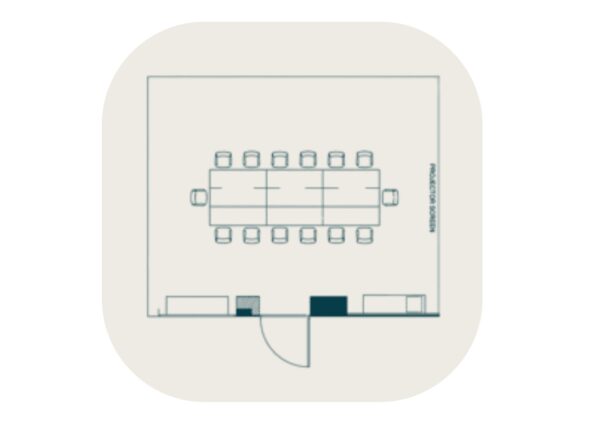 Boardroom setup style